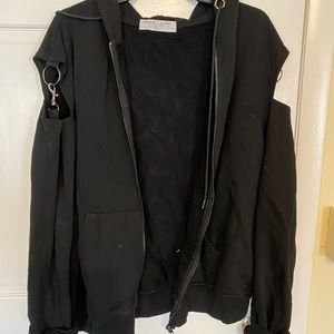 emma & sam sweatshirt with shoulder detail